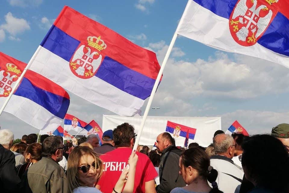 Bačkopalančani na mitingu „Budućnost Srbije“