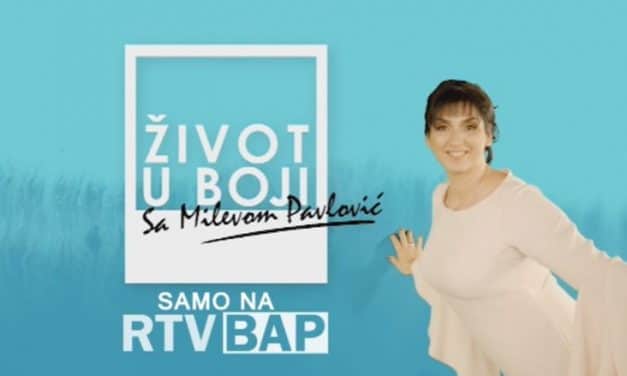 „Живот у боји са Милевом Павловић“ на програму РТВ БАП