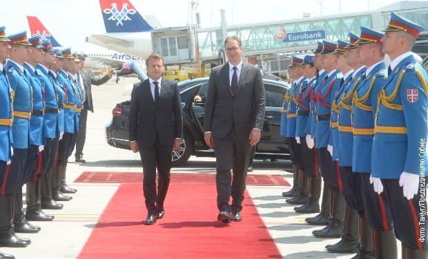 Завршена посета француског председника Србији