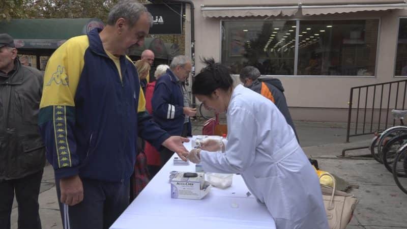 Akcija besplatnog merenja visine šećera u krvi u subotu u Bačkoj Palanci