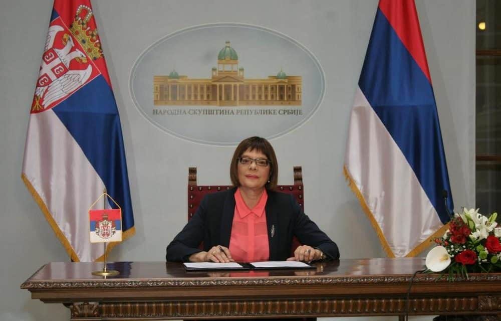 Председница Скупштине Србије расписала локалне изборе