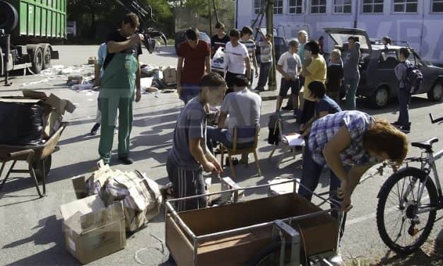 Акција прикупљања старе хартије у Пивницама