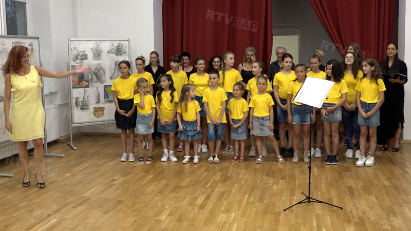Први концерт дечијег хора „Звонце“ у Бачкој Паланци