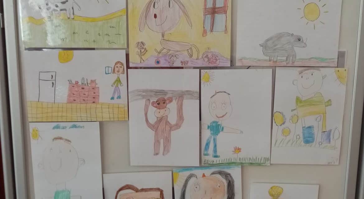 Хуманитарна изложба дечјих цртежа за Миленка Јовина
