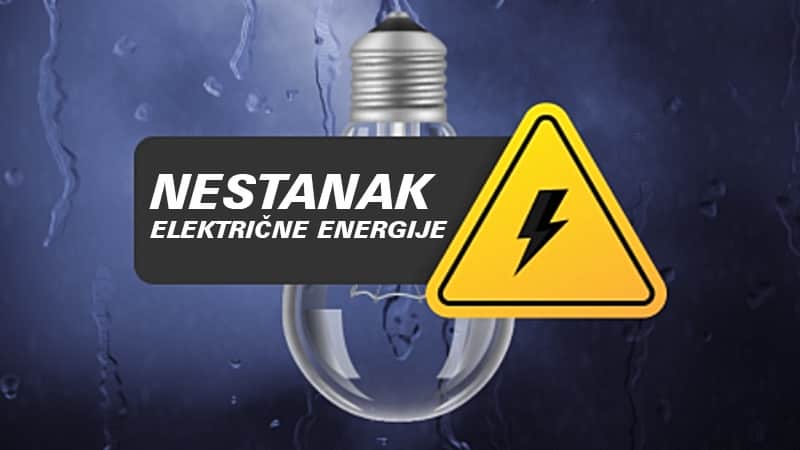 Искључење струје за среду 24. август