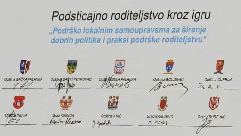 Потписани мемоандуми сарадње на „Подстицајном родитељству“ у још 29 градова и општина