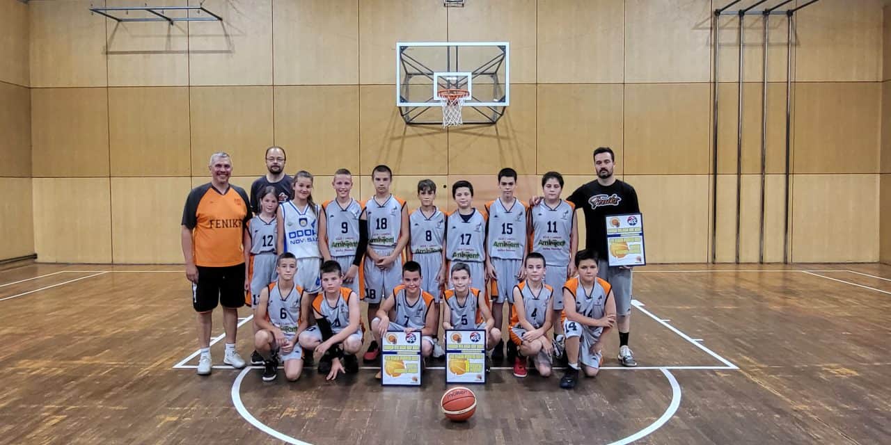 Млађи пионири КК „Феникс“ прваци летње лиге Војводине