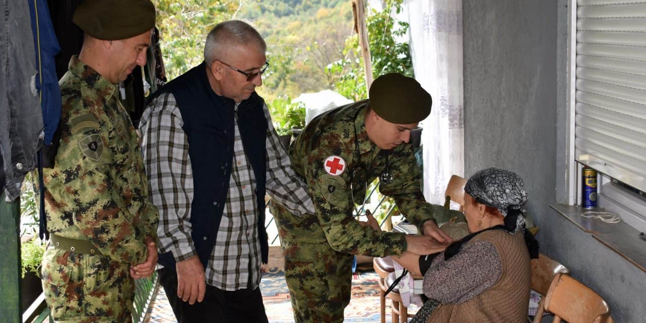 Спроведена акција  “Војни лекар на селу” у Нештину