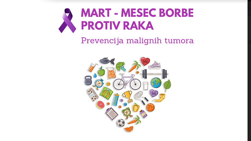 Mart – mesec borbe protiv raka