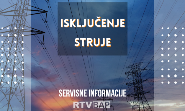 Isključenje struje za nedelju 14. maj