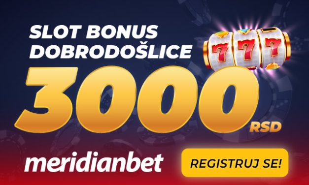 KLIK TE DELI OD 3.000 DINARA: Preuzmi bonus i započni svoju slot avanturu!