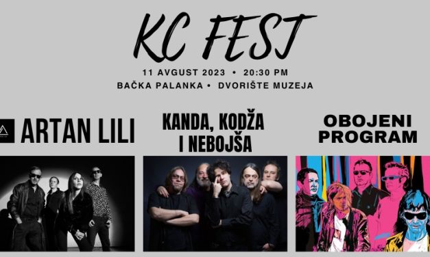 KC Fest – 11. avgusta u Bačkoj Palanci