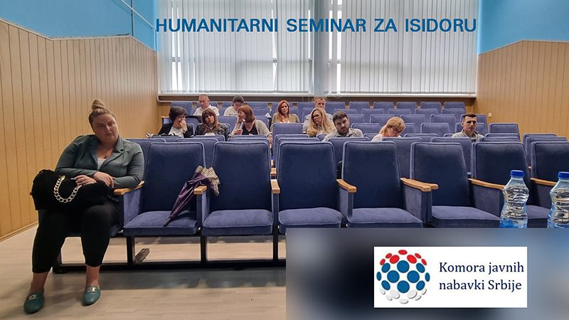 Održan humanitarni seminar za Isidoru Vučković