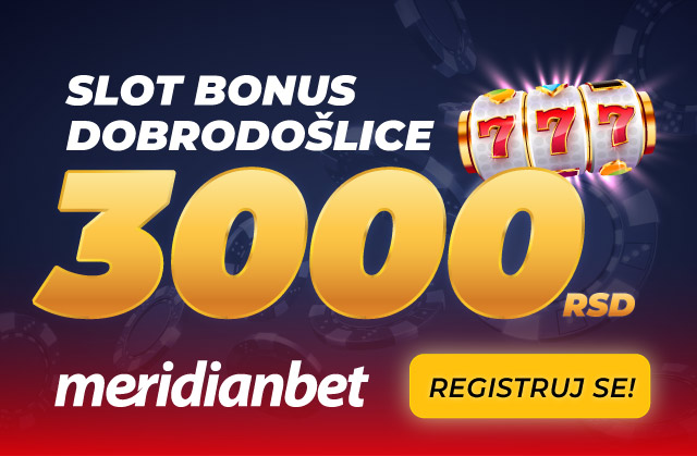 Preuzmi 3.000 RSD potpuno BESPLATNO i upusti se u novu slot avanturu!