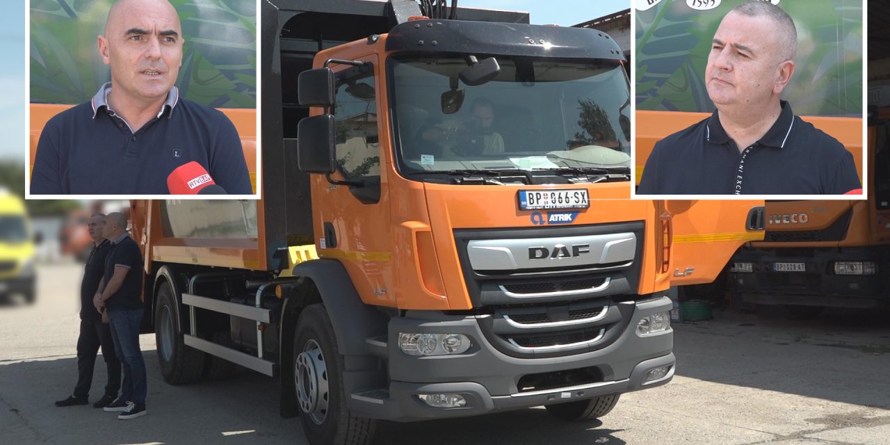 JKP „Komunalprojekt“ dobio novi specijalizovani kamion za odnošenje smeća