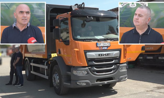 JKP „Komunalprojekt“ dobio novi specijalizovani kamion za odnošenje smeća