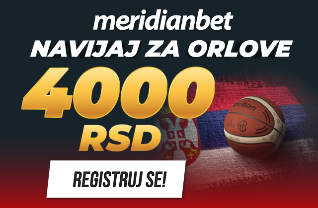 Preuzmi POTPUNO BESPLATNO 4.000 RSD i kladi se na „Orlove“