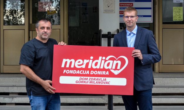 Poziv na humanost se nikada ne odbija – Fondacija Meridian nastavila sa ulaganjem u zdravstveni sistem Srbije