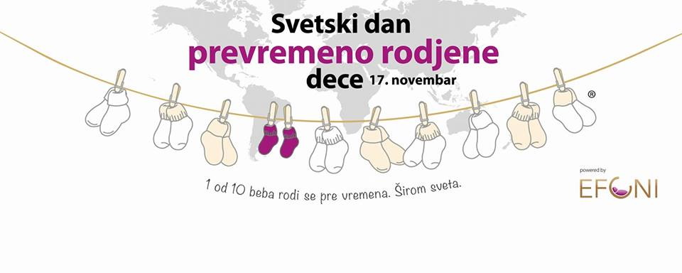 Svetski dan prevremeno rođene dece – Ljubičasti novembar za male divove