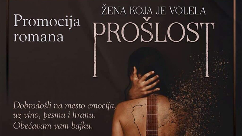 Promocija romana “Žena koja je volela prošlost“ u subotu 2. decembra