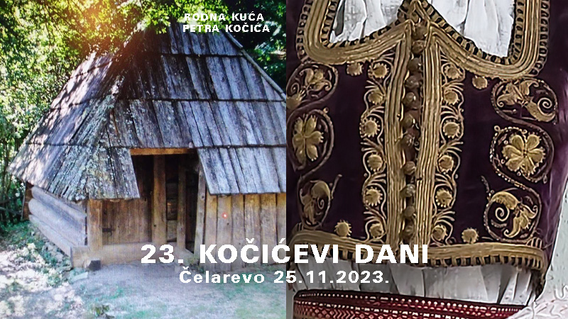 23. Kočićevi dani u subotu u Čelarevu