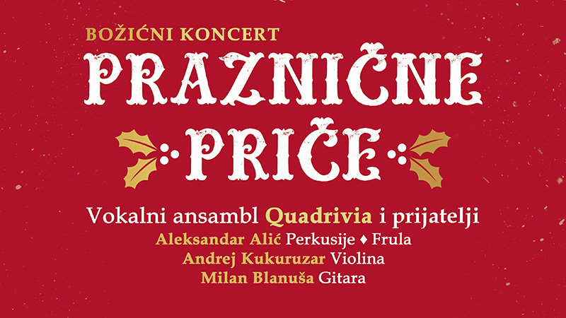 Božićni koncert “Praznične priče” krajem meseca u Gradskom muzeju