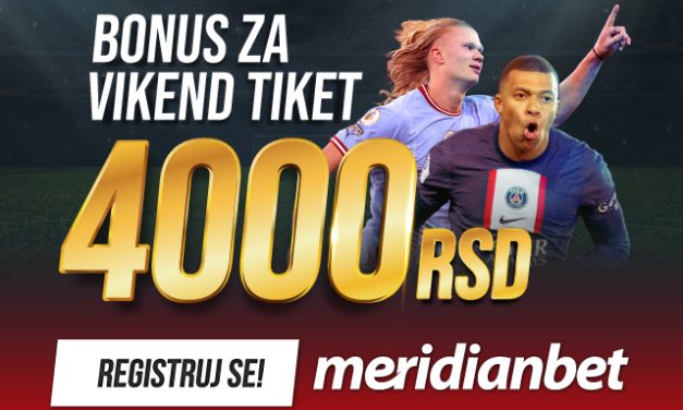 Preuzmi 4.000 RSD potpuno BESPLATNO i prepiši tiket vredan miliona!