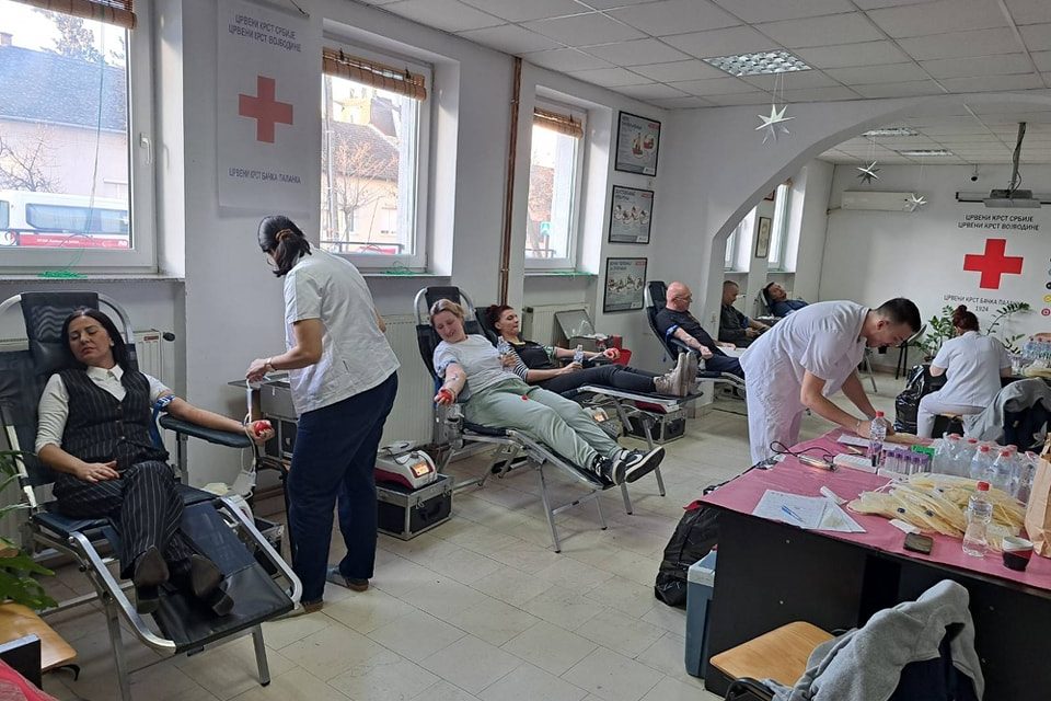 Humanost na delu: Uspešne februarske akcije dobrovoljnog davanja krvi