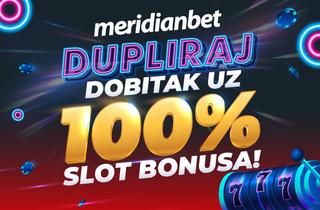 100% SLOT BONUSA ČEKA NA TEBE – DEPONUJ SADA!