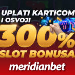NAJVEĆI BONUS U REGIONU: Uplati karticom i osvoji čak 300% slot bonusa u Meridianu!