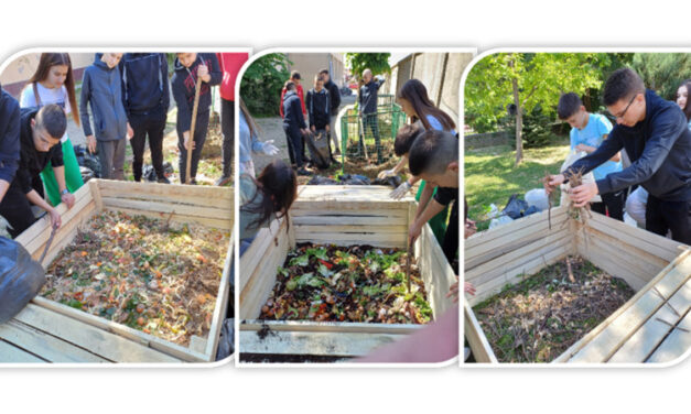 Dan planete Zemlje u OŠ Sveti Sava : Kompostiranje, sakupljanje PET ambalaže i stakla