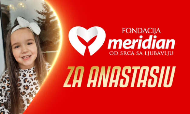 Borba za prvi korak i dalje traje: Meridian  fondacija još jednom pomaže lečenje Anastasie Mitić
