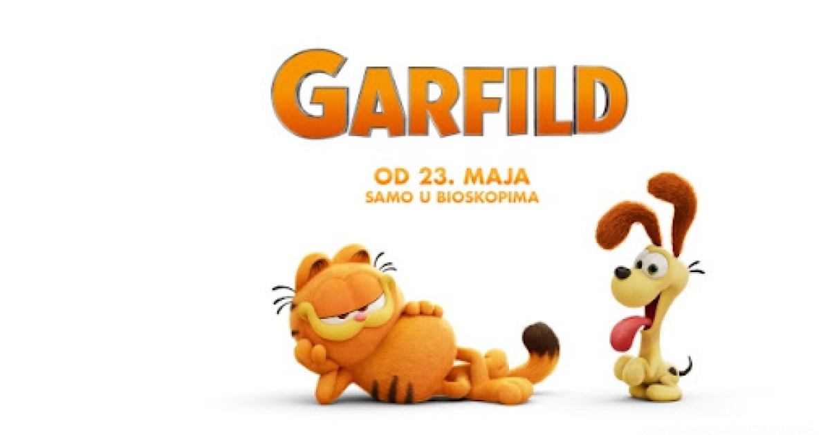 Film “Garfild” danas u Gradskom bioskopu