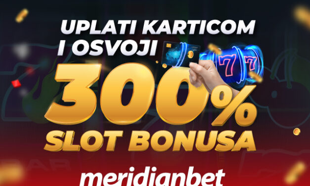 TROSTRUKI DOBITAK U MERIDIANU: Deponuj i ostvari 300% slot bonusa!