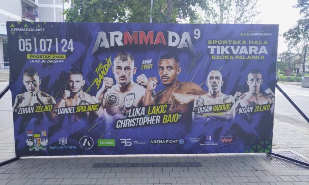 Bačka Palanka spremna za spektakularno MMA veče – ARMMADA 9