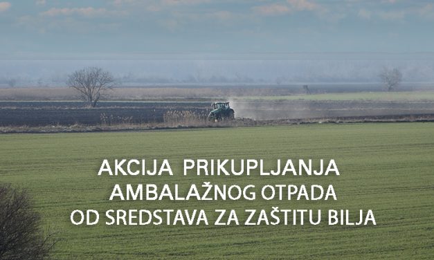 Ambalažni otpad od sredstava za zaštitu bilja treba treba propisno ukloniti