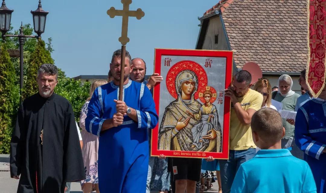 Proslava praznika obnovljenja ikone Bogorodice Iločke