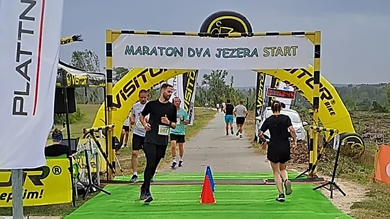 U subotu 31. avgusta  drugi po redu maraton „Dva jezera“