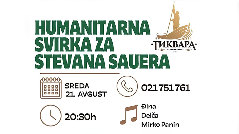 Humanitarna svirka za Stevana  Sauera