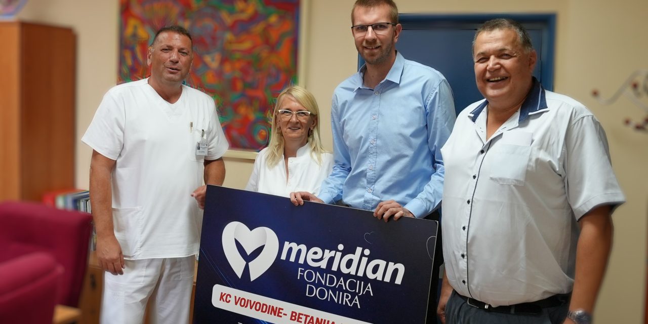 Najveća regionalna akcija „Skeniraj, pomozi“ dobija svoj epilog: Meridian fondacija uručila donaciju klinici u Novom Sadu (VIDEO)