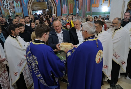 Proslavljena hramovna slava u Bačkoj Palanci