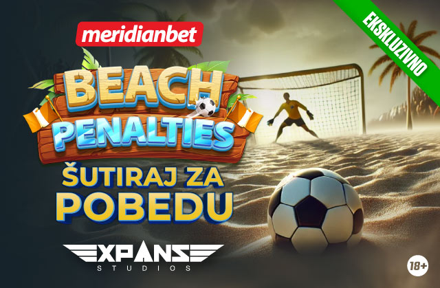 POGODAK SA BELE TAČKE JE TVOJA PREČICA DO MILIONA: Zaigraj BEACH PENALTIES!