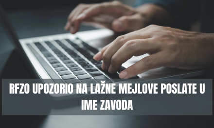 RFZO upozorio na lažne mejlove poslate u ime Zavoda