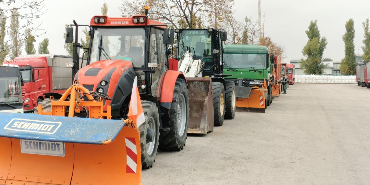 Održana smotra mehanizacije zimske službe