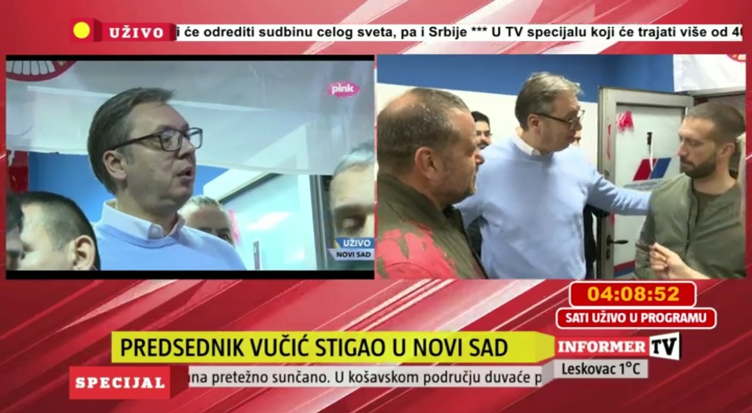 VUČIĆ IZ NOVOG SADA: Niko se neće izvući ukoliko je napravio bilo kakvu grešku, ma koliko bio blizak vlasti