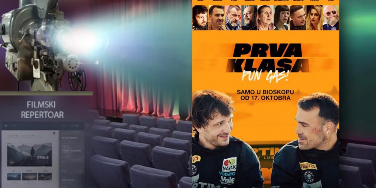 Domaći film “Prva klasa- pun gas” u Gradskom bioskopu