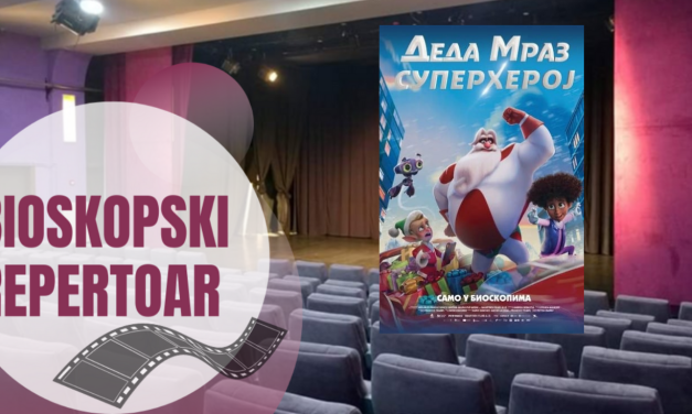 U GRADSKOM BIOSKOPU “DEDA MRAZ:SUPERHEROJ”