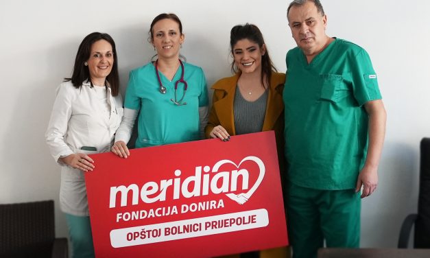 Nastavlja se akcija opremanja porodilišta u Srbiji: Meridian fondacija uručila donaciju Opštoj bolnici u Prijepolju