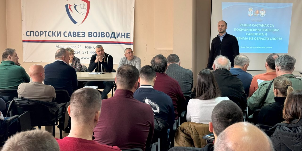 Basta: U 2025. godini 121 milion dinara za finansiranje pokrajinskih sportskih saveza