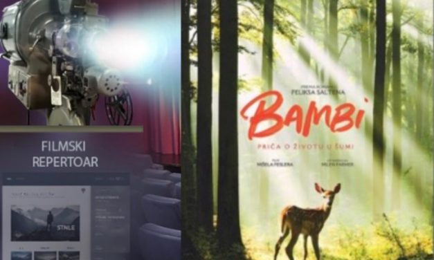 U Gradskom bioskopu film ,,Bambi, priča o životu u šumi”